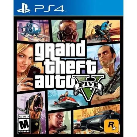 GAME PS4 GRAND THEFT AUTO 5