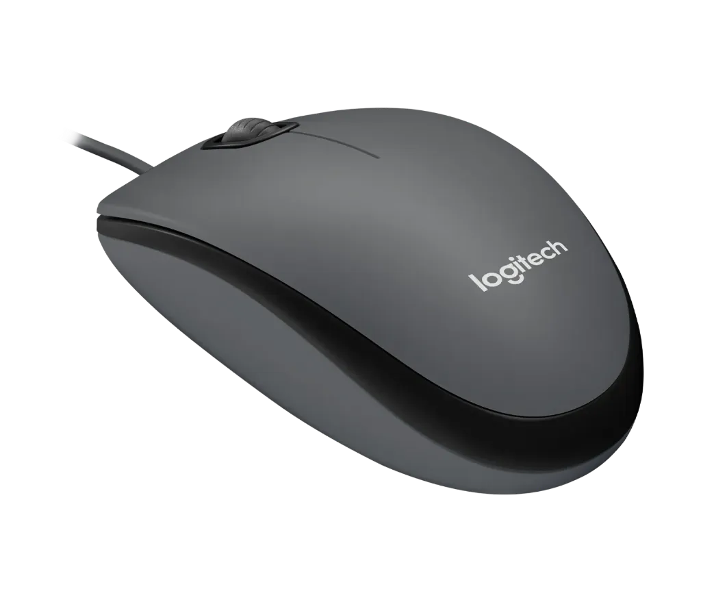 LOGITEC MOUSE WIRED M100