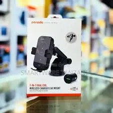 PORODO 3 IN 1 CAR CHARGER MOUNT 20W PD