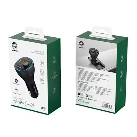 PORODO WIRELESS HANDSFREE CAR KIT WITH FM TRANSMIT