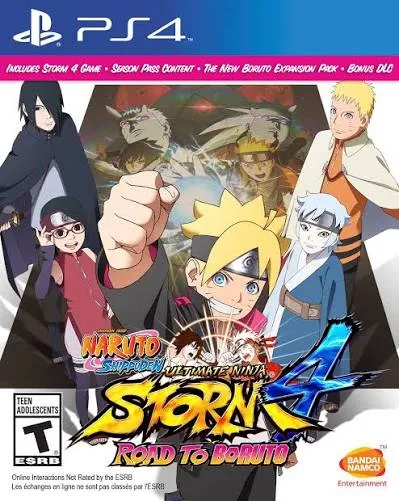 GAME PS4 NARUTO ROAD TO BARUTO