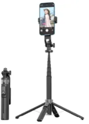 PORODO DUAL LIGHTING SELFIE STICK REMOTE SHUTTER