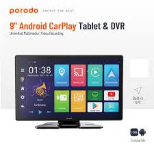 PORODO ANDROID 9 INCH SCREEN WITH DVR 4