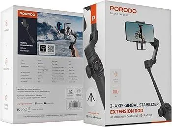 PORODO 3 AXIS GIMBAL EXTENSION ROD