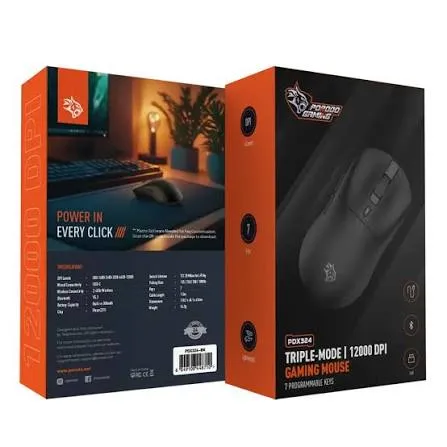 PORODO PDX324 TRIPLE MODE GAMING MOUSE