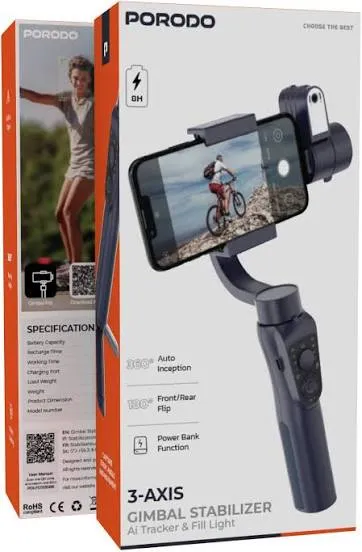 PORODO 3 AXIS GIMBAL STABILIZER AIR TRACKER