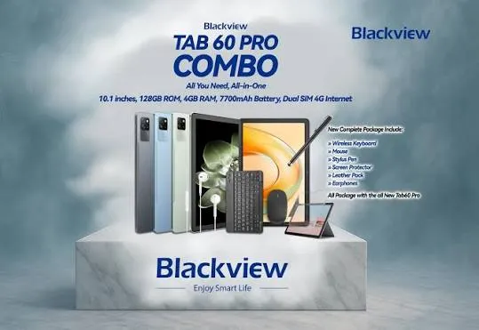 BLACKVIEW TAB 60 PRO 4GB 128GB COMBO PACK