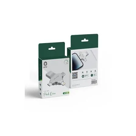 GREEN LION 4 IN 1 USB FLAS DRIVE 64GB