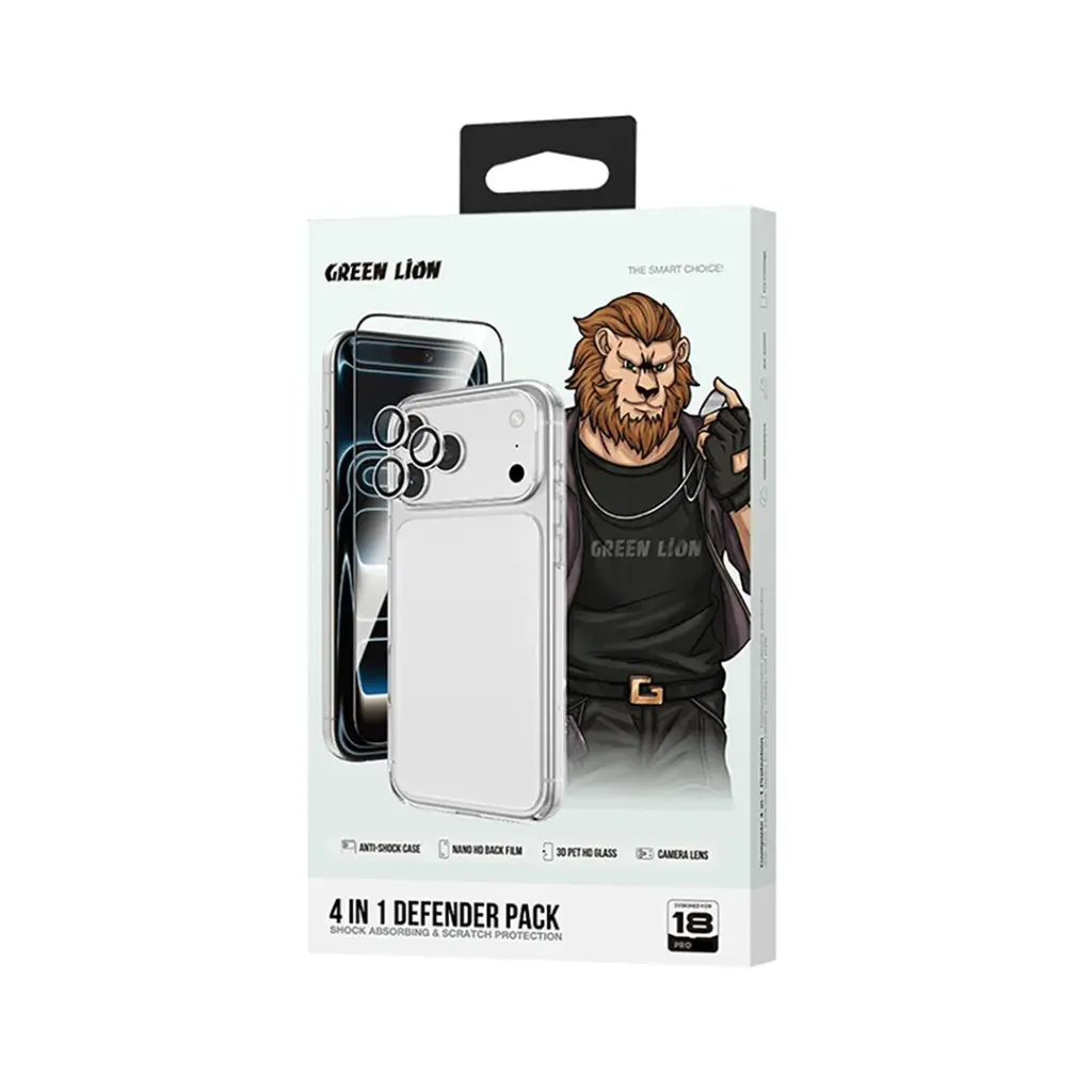 GREEN LION 4 IN 1 PROTECTOR IPHONE 17 PRO MAX