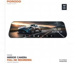 PORODO LIFESTYLE STREAMING MIRROR DASH CAMERA