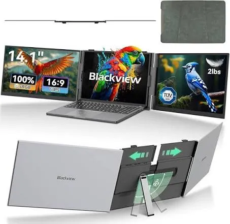 BLACKVIEW TRI SCREEN LAPTOP SCREEN EXTENDER DCM6