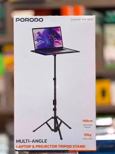 PORODO TRIPOD STAND WITH PROJECTOR HOLDER