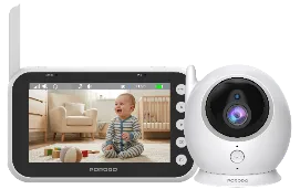 Porodo Lifestyle LUMI Baby Smart Monitor Camera and Display Screen