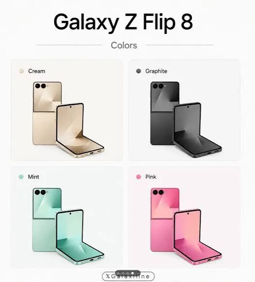SAMSUNG GALAXY Z FLIP 8 256GB
